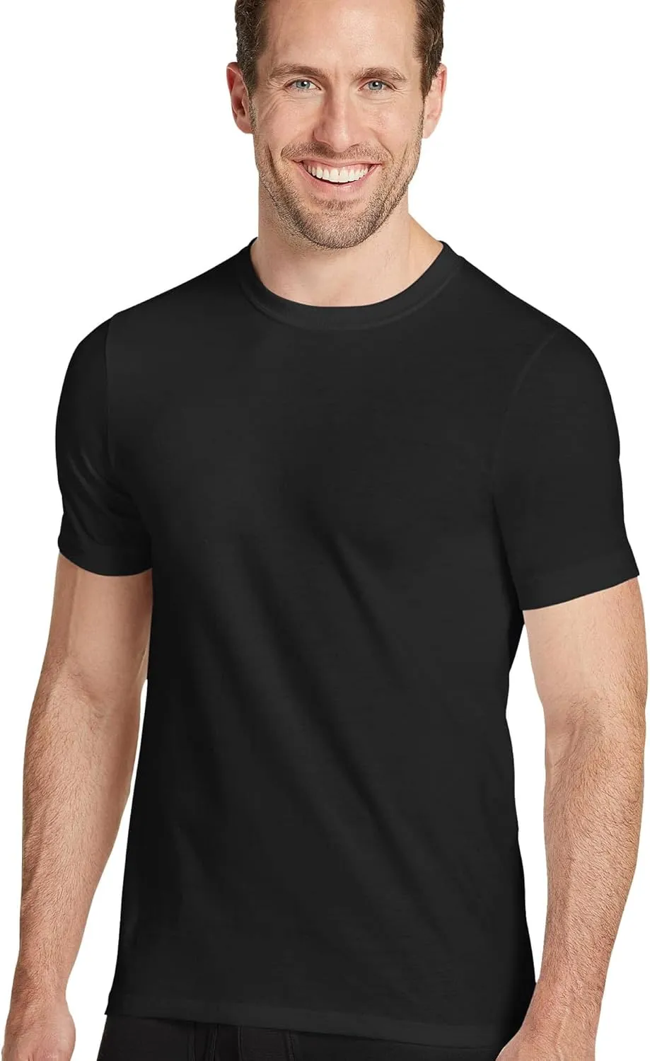 Jockey Men's Undershirt Big & Tall Classic Crew Neck Undershirt- 6 Pack