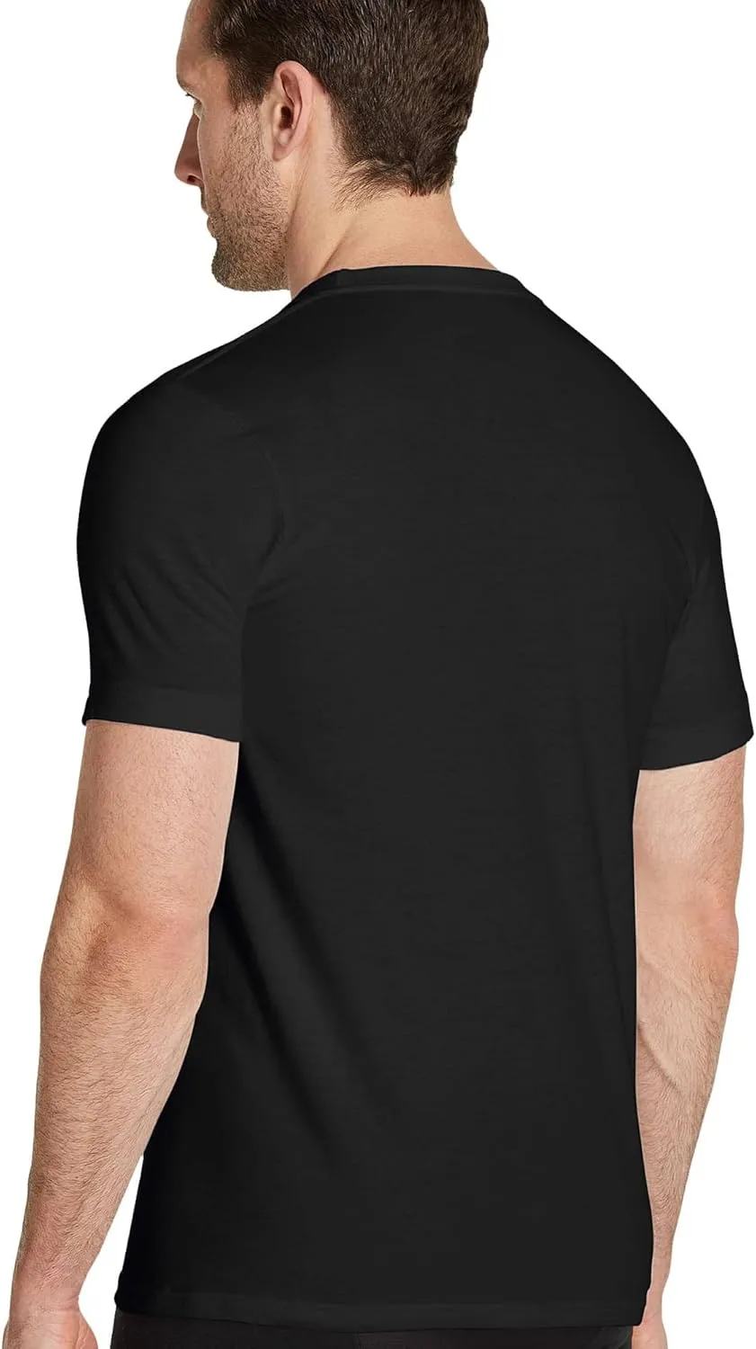 Jockey Men's Undershirt Big & Tall Classic Crew Neck Undershirt- 6 Pack