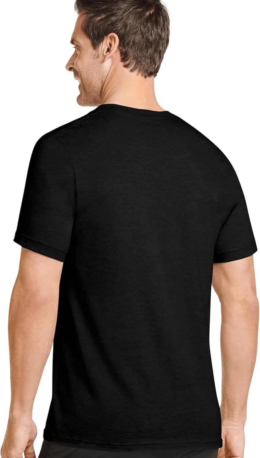 Jockey Men's Undershirt Big & Tall Classic V-Neck Undershirt - 6 Pack