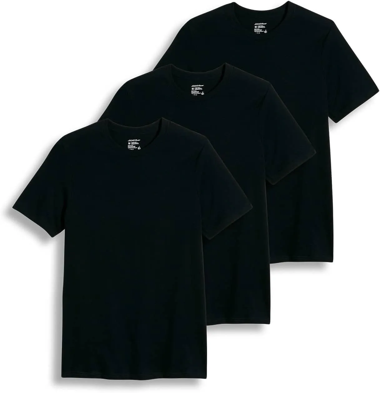 Jockey Men's Undershirt Classic Crew Neck Undershirt - 3 Pack