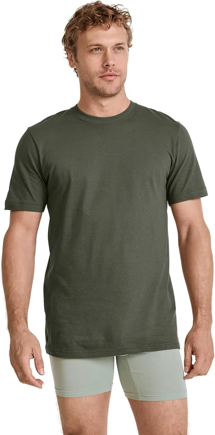 Jockey Men's Undershirt Classic Crew Neck Undershirt - 3 Pack