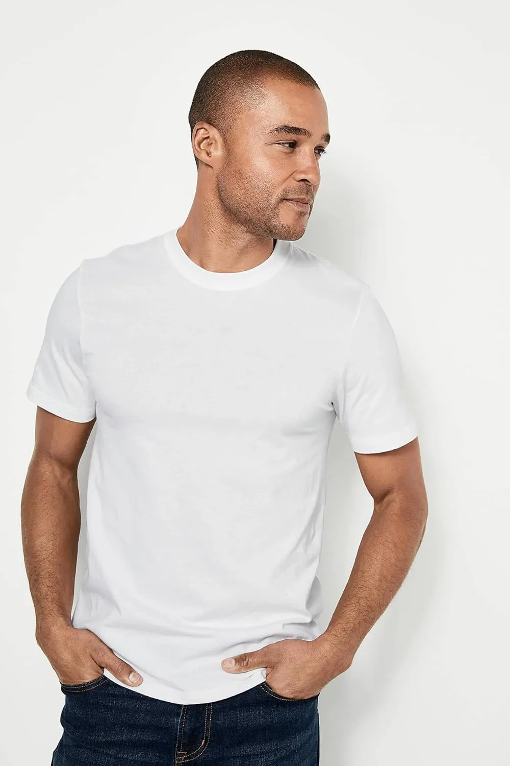 Jockey Men's Undershirt Classic Crew Neck Undershirt - 3 Pack
