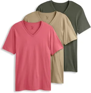 Jockey Men's Undershirt Classic V-Neck Undershirt - 3 Pack