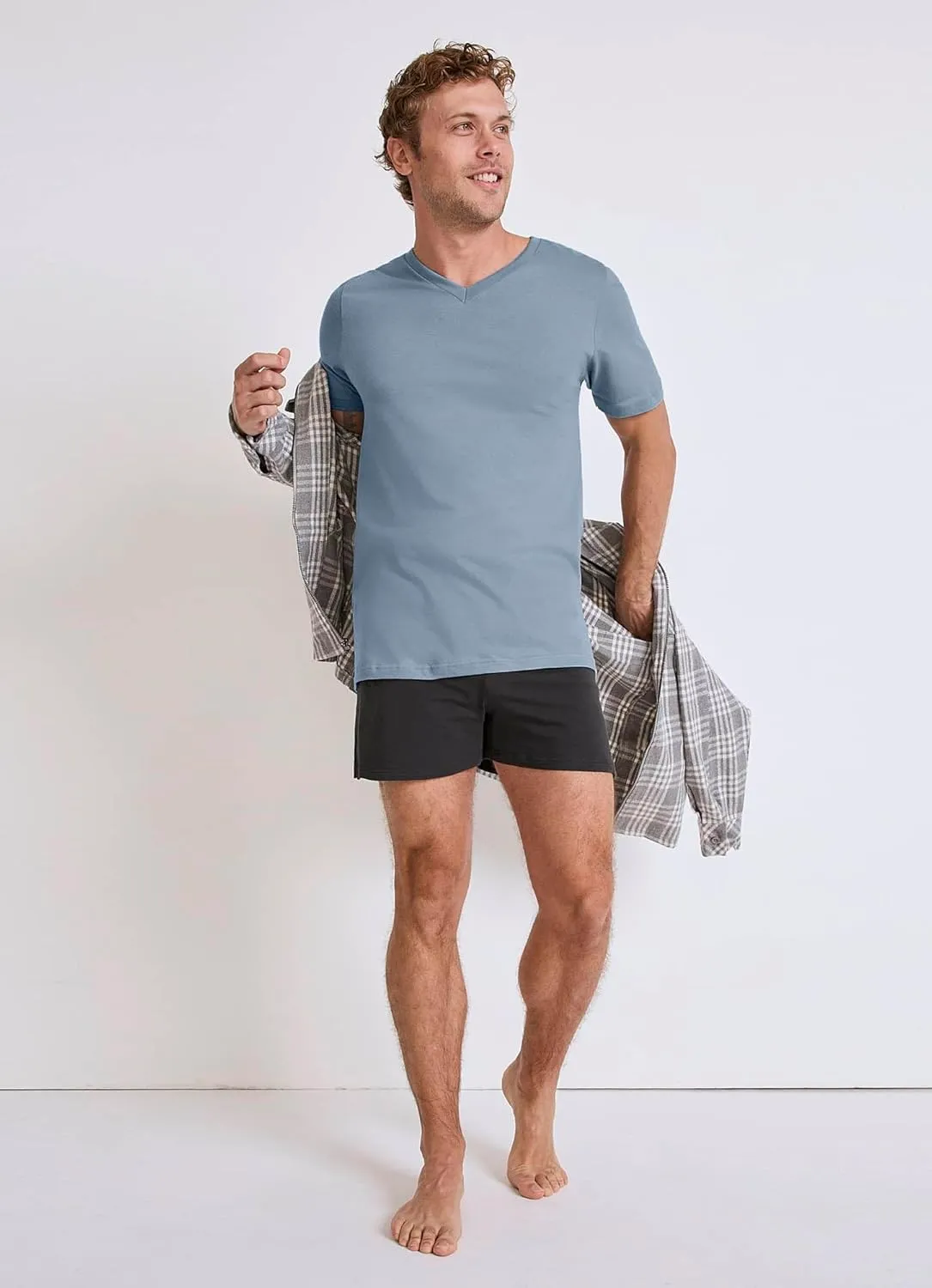 Jockey Men's Undershirt Classic V-Neck Undershirt - 3 Pack