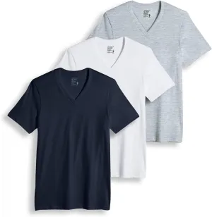 Jockey Men's Undershirt Classic V-Neck Undershirt - 3 Pack