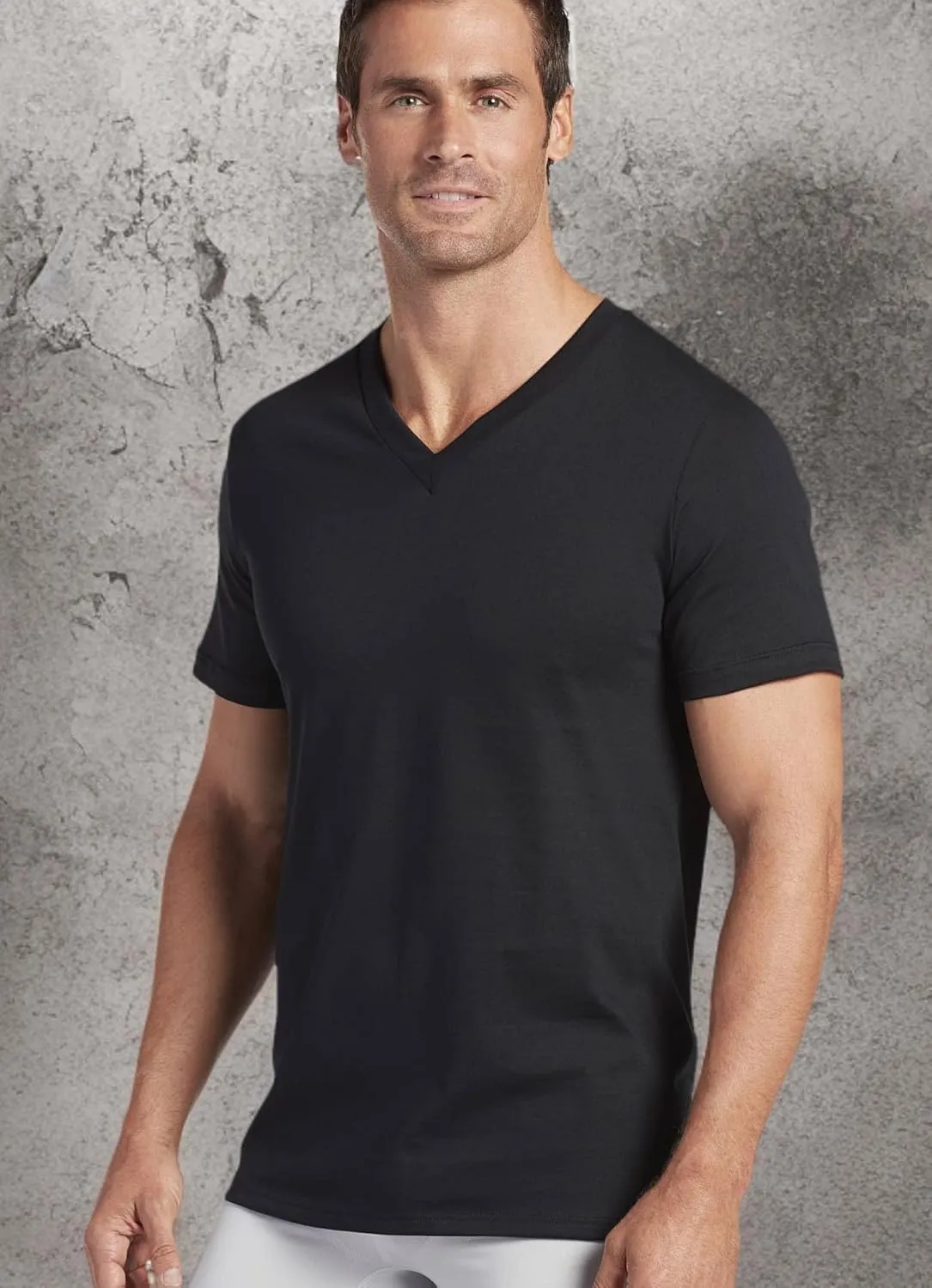 Jockey Men's Undershirt Classic V-Neck Undershirt - 6 Pack