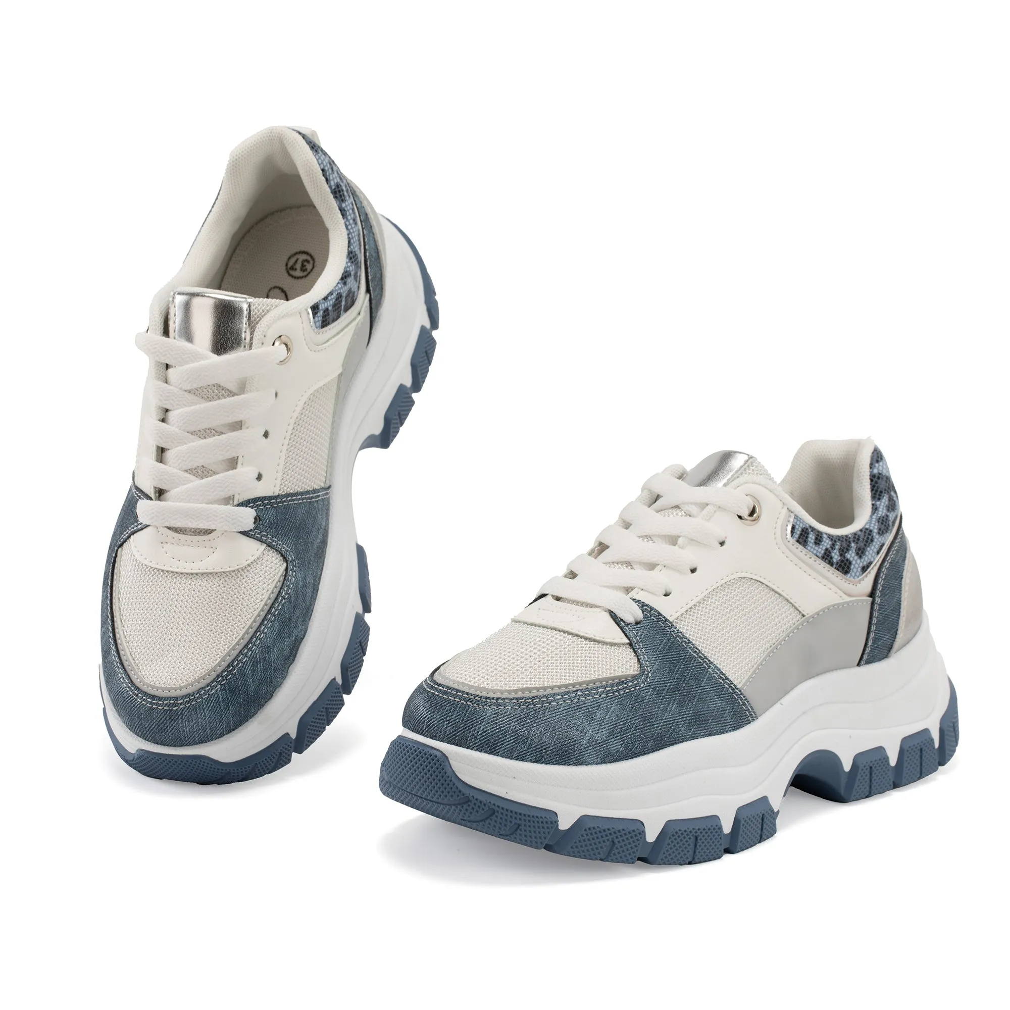 JOMIX Scarpe Sportive da Donna Sneaker Comode Elastiche e Antiscivolo Leggere WSC250723