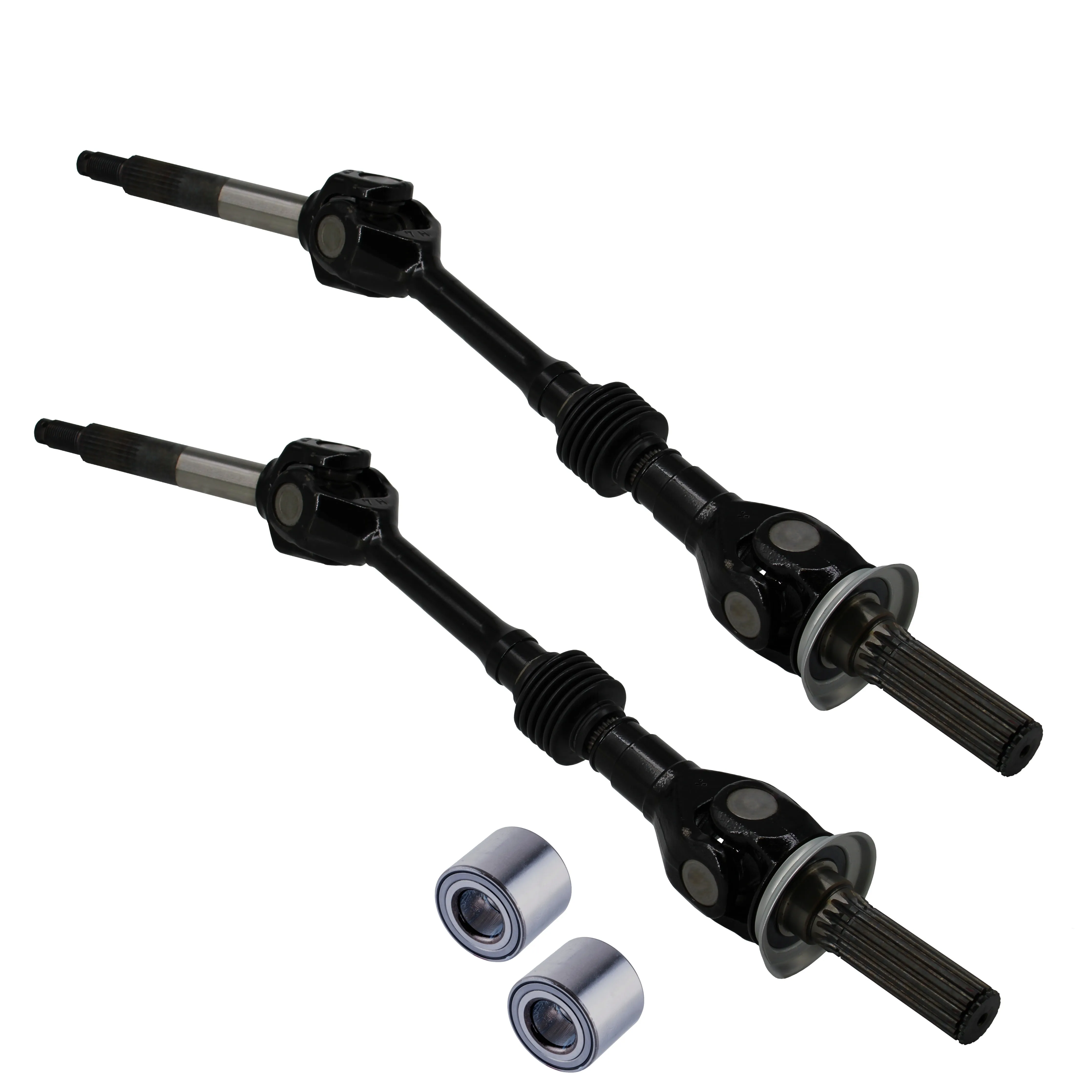 Kawasaki Mule Rear CV Axles & Wheel Bearing Set   39158-1119, 92055-1451
