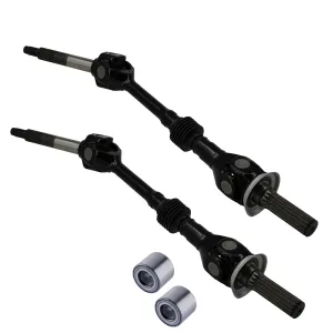 Kawasaki Mule Rear CV Axles & Wheel Bearing Set   39158-1119, 92055-1451