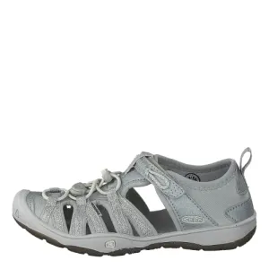 KEEN Unisex Kid's Moxie Sandal, SILVER 2 M US Big Kid