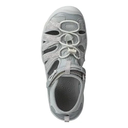 KEEN Unisex Kid's Moxie Sandal, SILVER 2 M US Big Kid