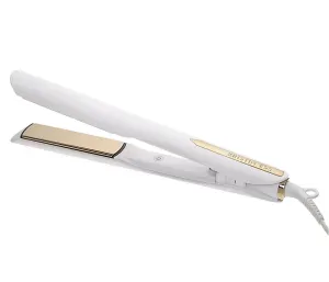 Kristin Ess 3-in-One Professional Titanium Hair Straightener Curler 2 in 1   Beach Waver Combo for Women with Curly, Frizzy   Thick Hair - 1 1/4 Inch Dual Voltage Flat Iron   Travel Cap - 440 Degree