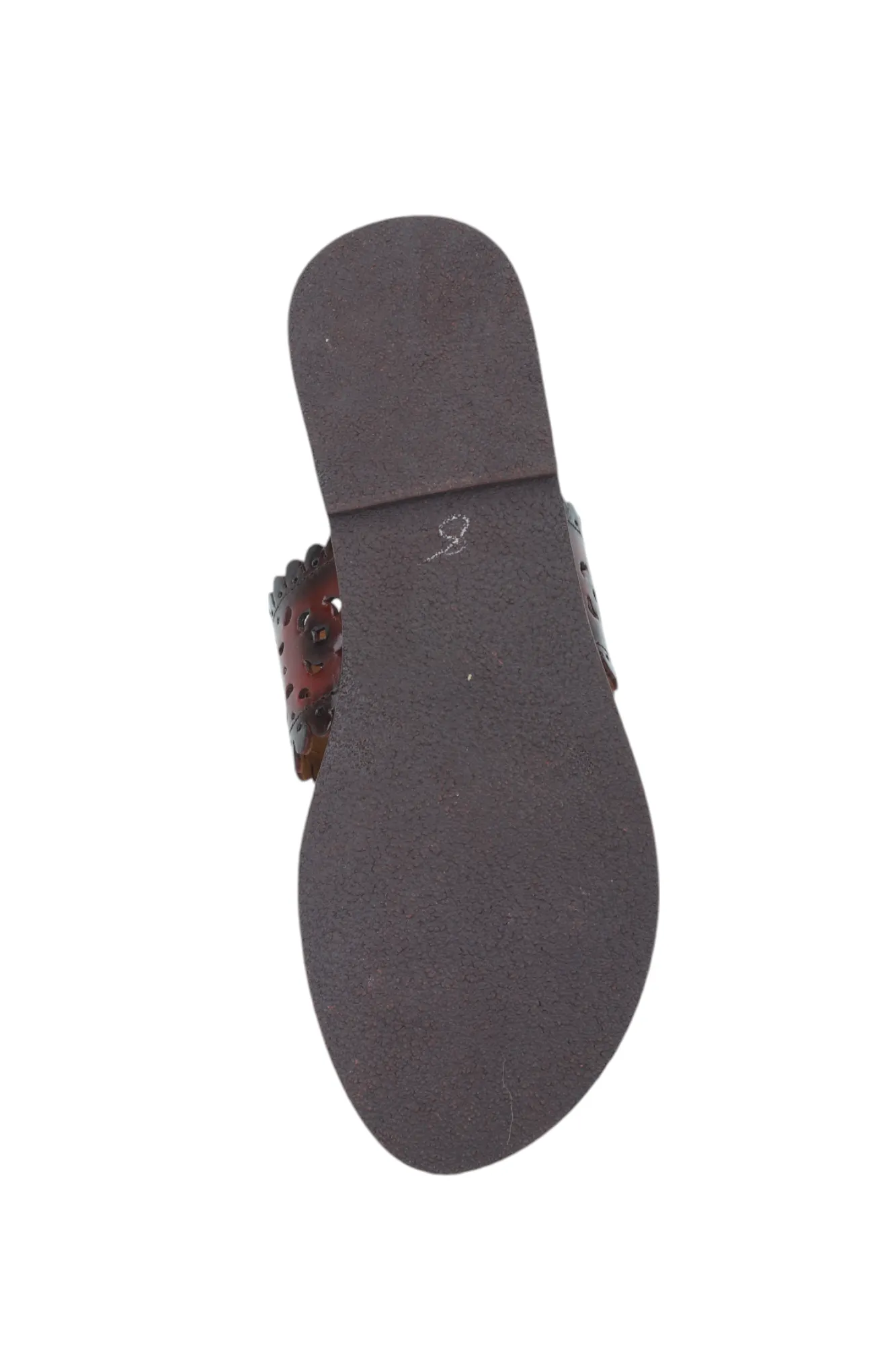 LADIES FLAT LEATHER CHAPPAL 996073