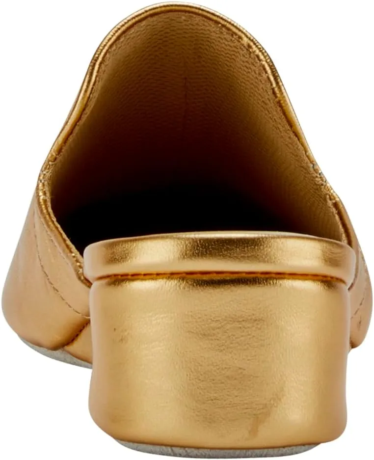 Lamo Somersby Blanche Women's Slippers, Slip-On Leather House Slippers for Women