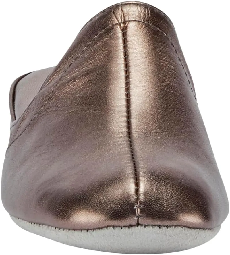 Lamo Somersby Blanche Women's Slippers, Slip-On Leather House Slippers for Women