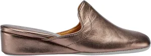Lamo Somersby Blanche Women's Slippers, Slip-On Leather House Slippers for Women