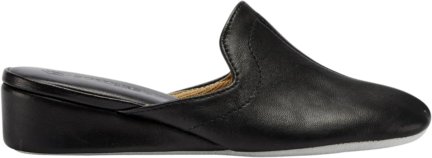 Lamo Somersby Blanche Women's Slippers, Slip-On Leather House Slippers for Women
