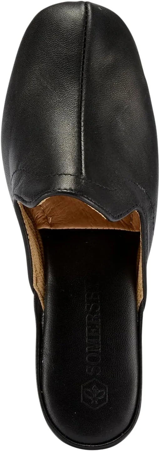 Lamo Somersby Blanche Women's Slippers, Slip-On Leather House Slippers for Women