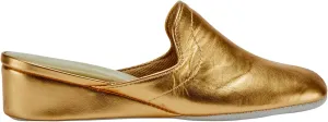 Lamo Somersby Blanche Women's Slippers, Slip-On Leather House Slippers for Women