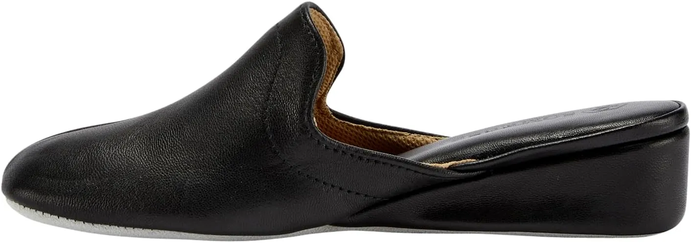 Lamo Somersby Blanche Women's Slippers, Slip-On Leather House Slippers for Women