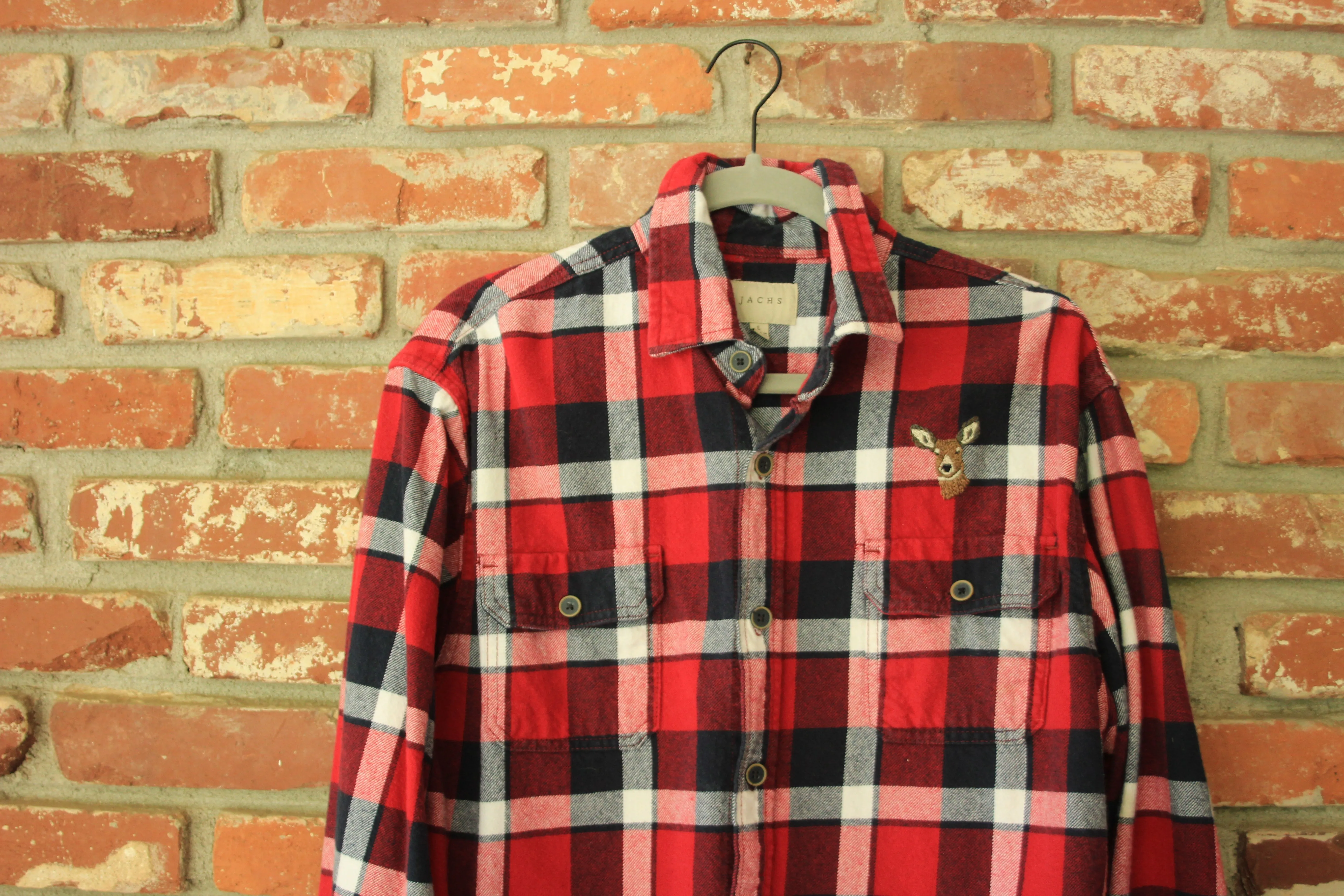 Large Mule Deer Flannel