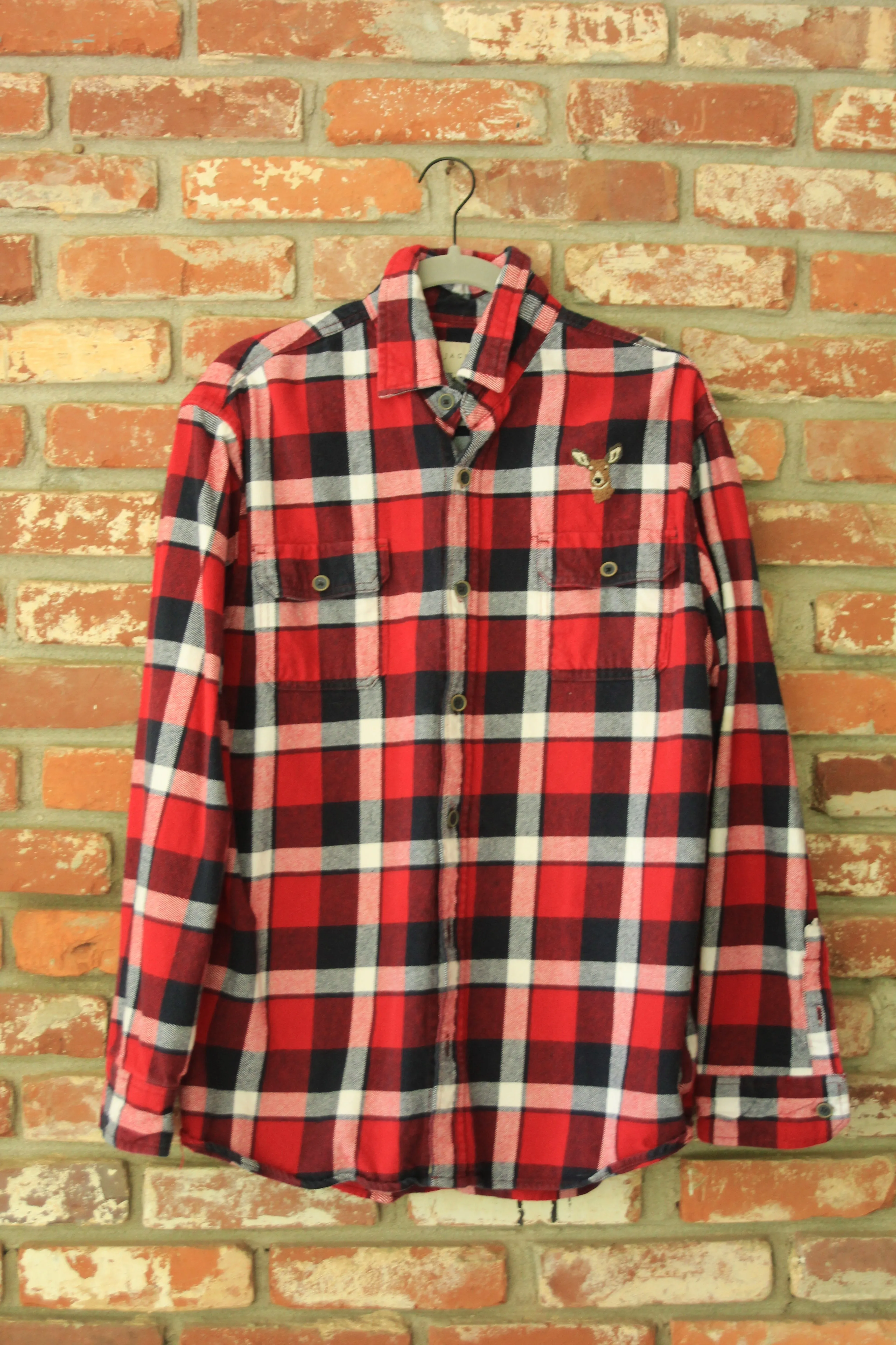 Large Mule Deer Flannel