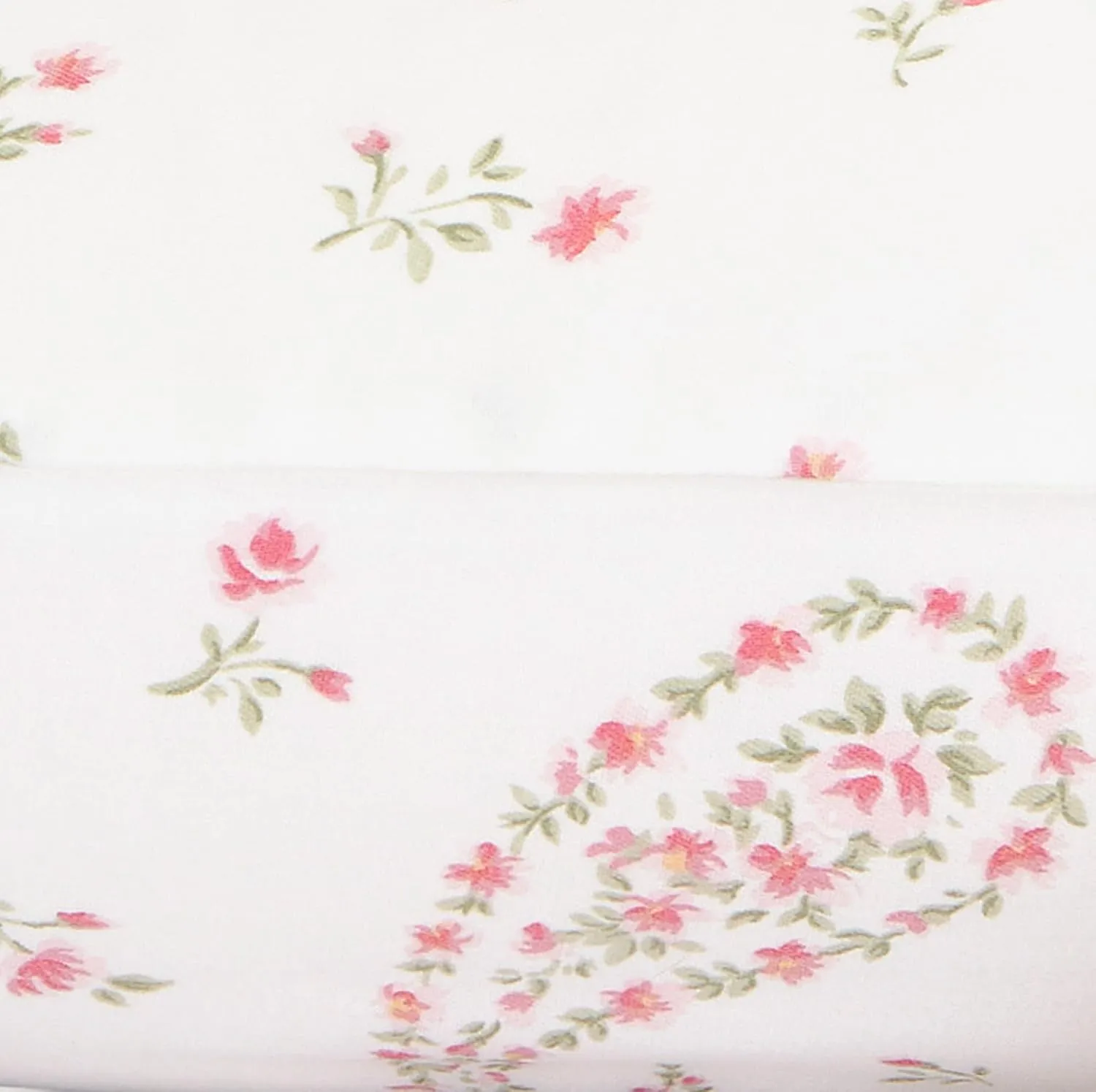 Laura Ashley - King Sheets, Soft Sateen Cotton Bedding Set - Sleek, Smooth, & Breathable Home Decor (Bristol Paisley, King)
