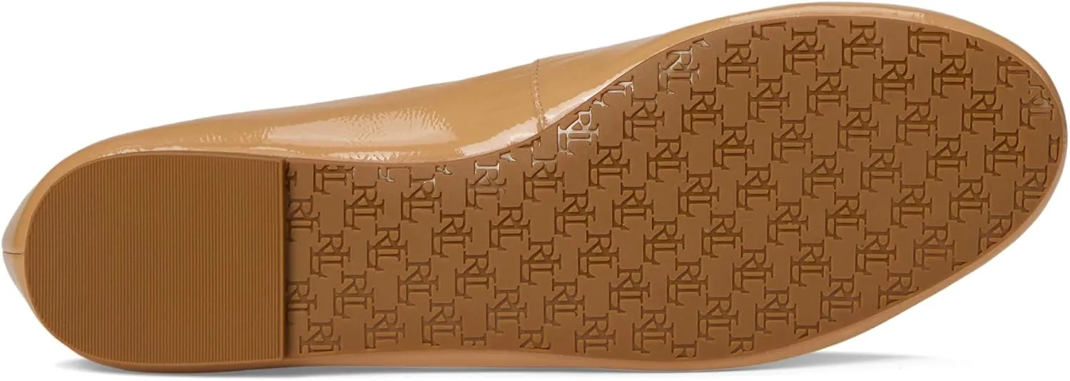 Lauren Ralph Lauren Women's Jayna Crinkle Patent Leather Flats Ballet