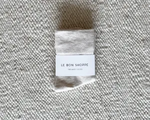Le Bon Shoppe | Sneaker Socks | Oatmeal