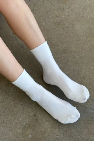 Le Bon - Sneaker Socks Classic White