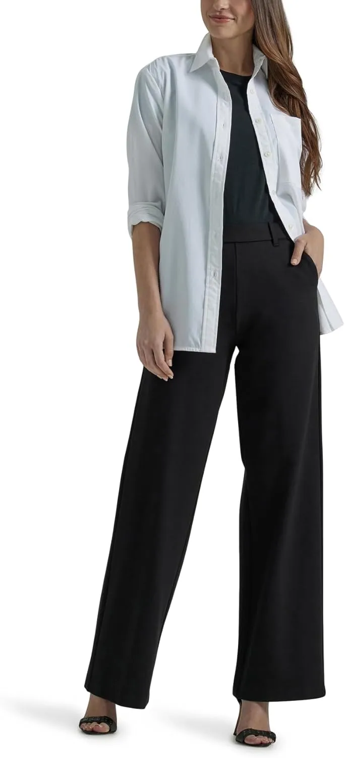Lee Women's Ultra Lux Comfort Any Wear Wide Leg Pant