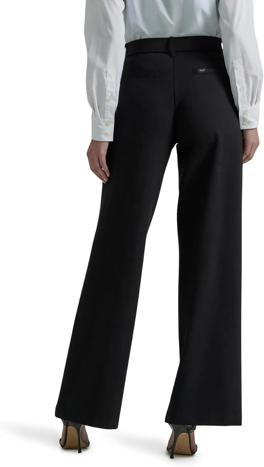 Lee Women's Ultra Lux Comfort Any Wear Wide Leg Pant