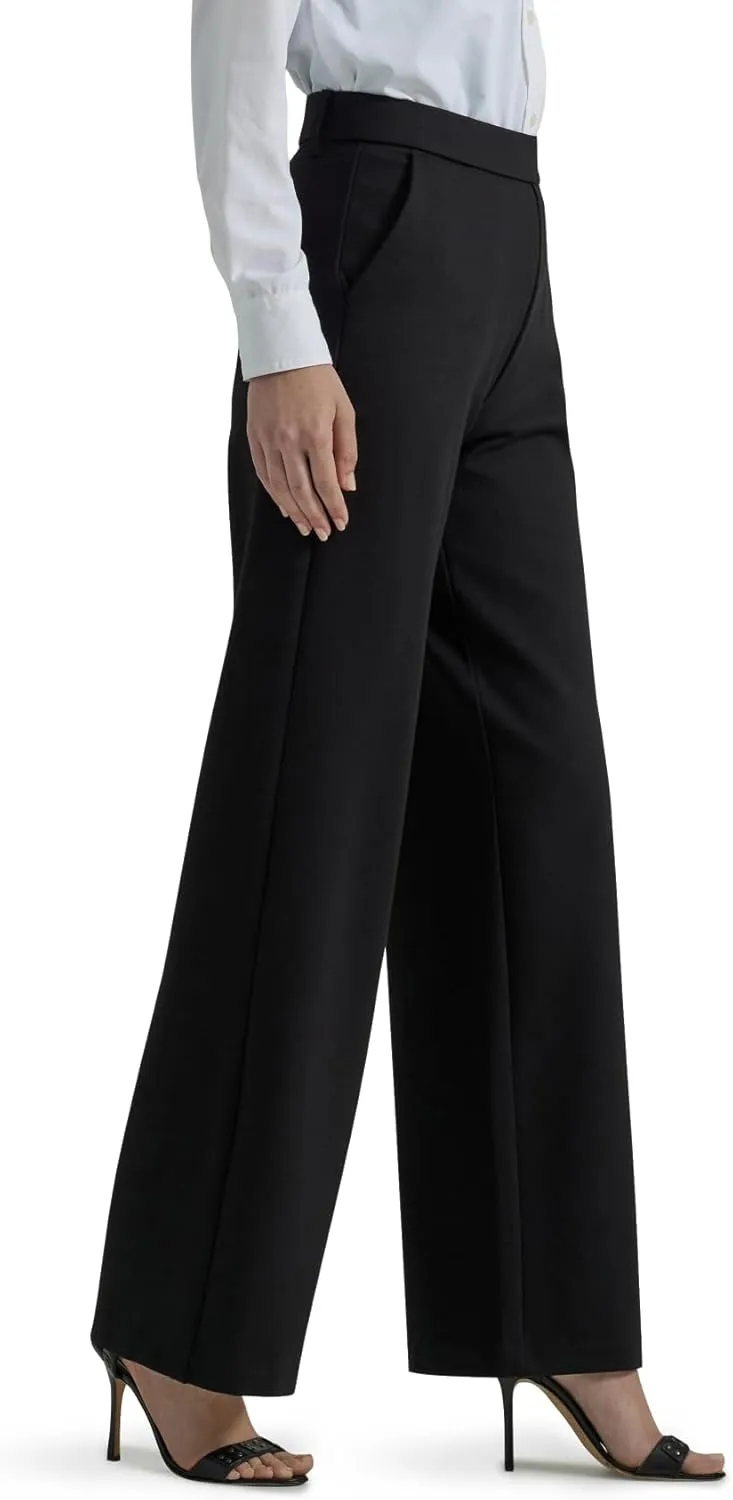 Lee Women's Ultra Lux Comfort Any Wear Wide Leg Pant