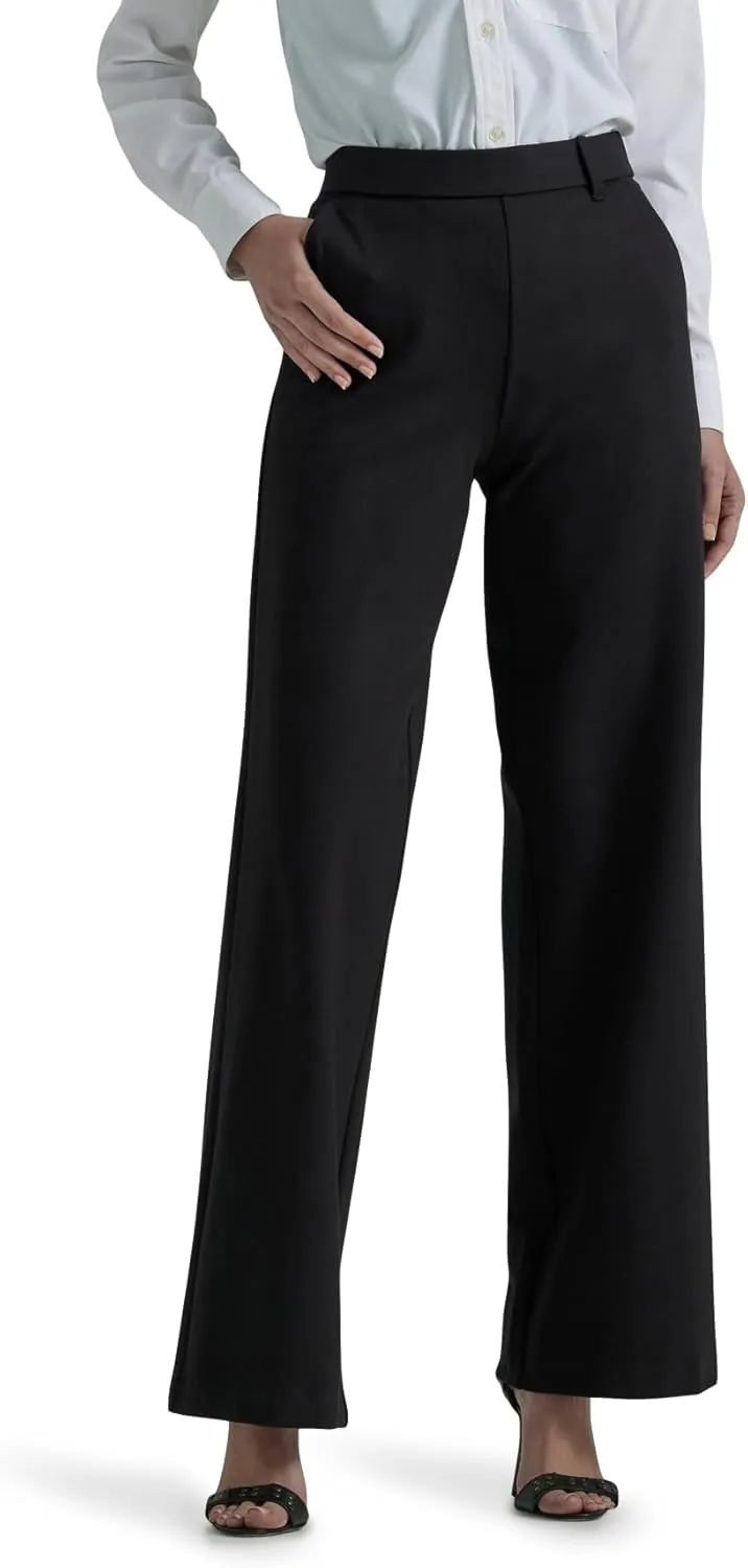 Lee Women's Ultra Lux Comfort Any Wear Wide Leg Pant