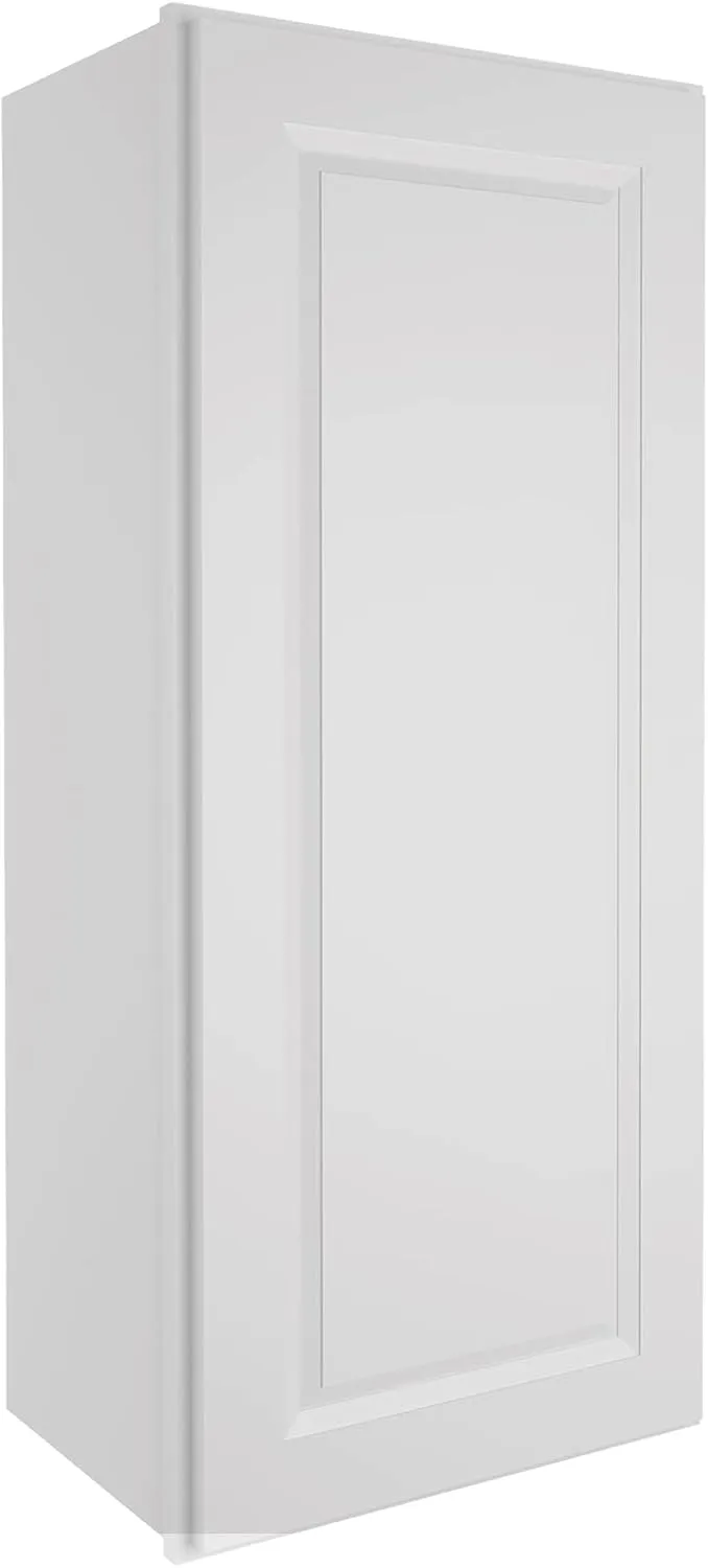 LOVMOR Kitchen Wall Cabinet & Cupboard, Medicine Cabinet,Bathroom Cabinet Wall Mounted with Doors and Shelves, 12" D*18" W*42" H, Traditional Dove