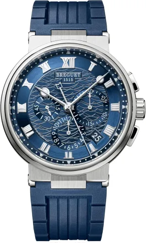 Marine Chronograph White Gold Mens Watch 5527BB/Y2/5WV