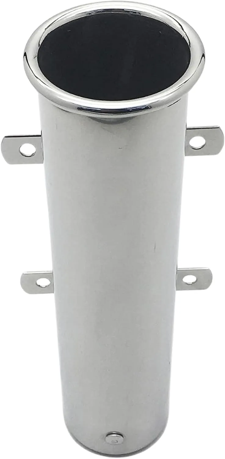 MARINE CITY 304 Stainless Steel Adjustable Fishing Rod Holder Ideal for Boats, Yachts, Marines