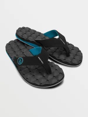 Mens Recliner Sandal - Deep Blue