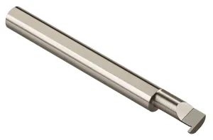 Micro 100 RRL-069-16 Grooving Tool - Retaining Ring, .069" Width, .100" Proj, .397" Min Bore Dia, 1" Max Bore Depth, 3/16" Offset, 3/8" Shank Dia, 2-1/2" OAL, Uncoated