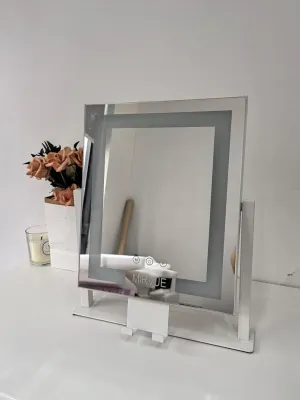 MIRVUE Makeup Mirror with Stand, Vanity Mirror for Cosmetics