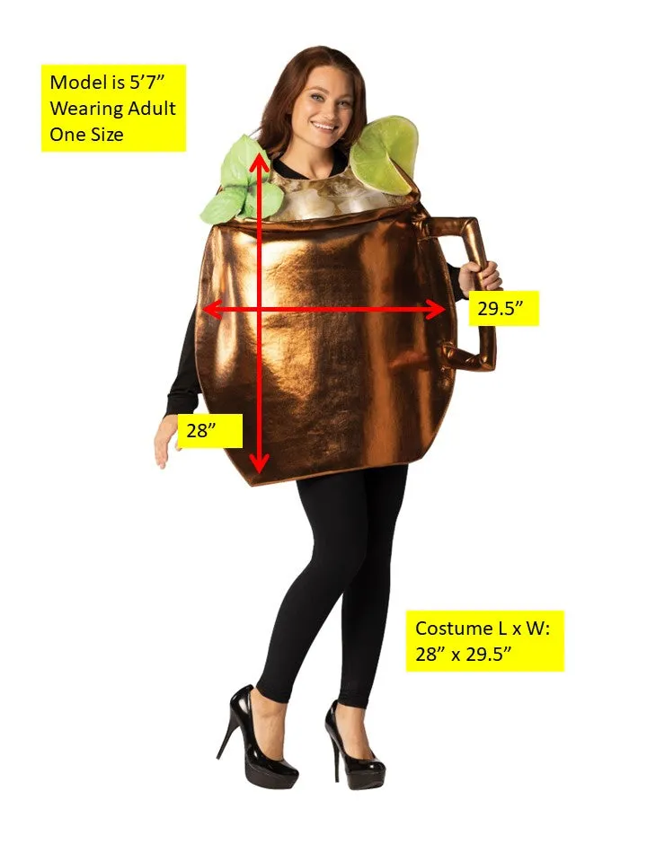 Moscow Mule w. Mint & Lime Halloween Costume, Adult One Size