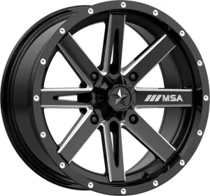MSA M41 Boxer 16x7 ATV/UTV Wheel - Milled (4/156)  10mm [M41-06756]