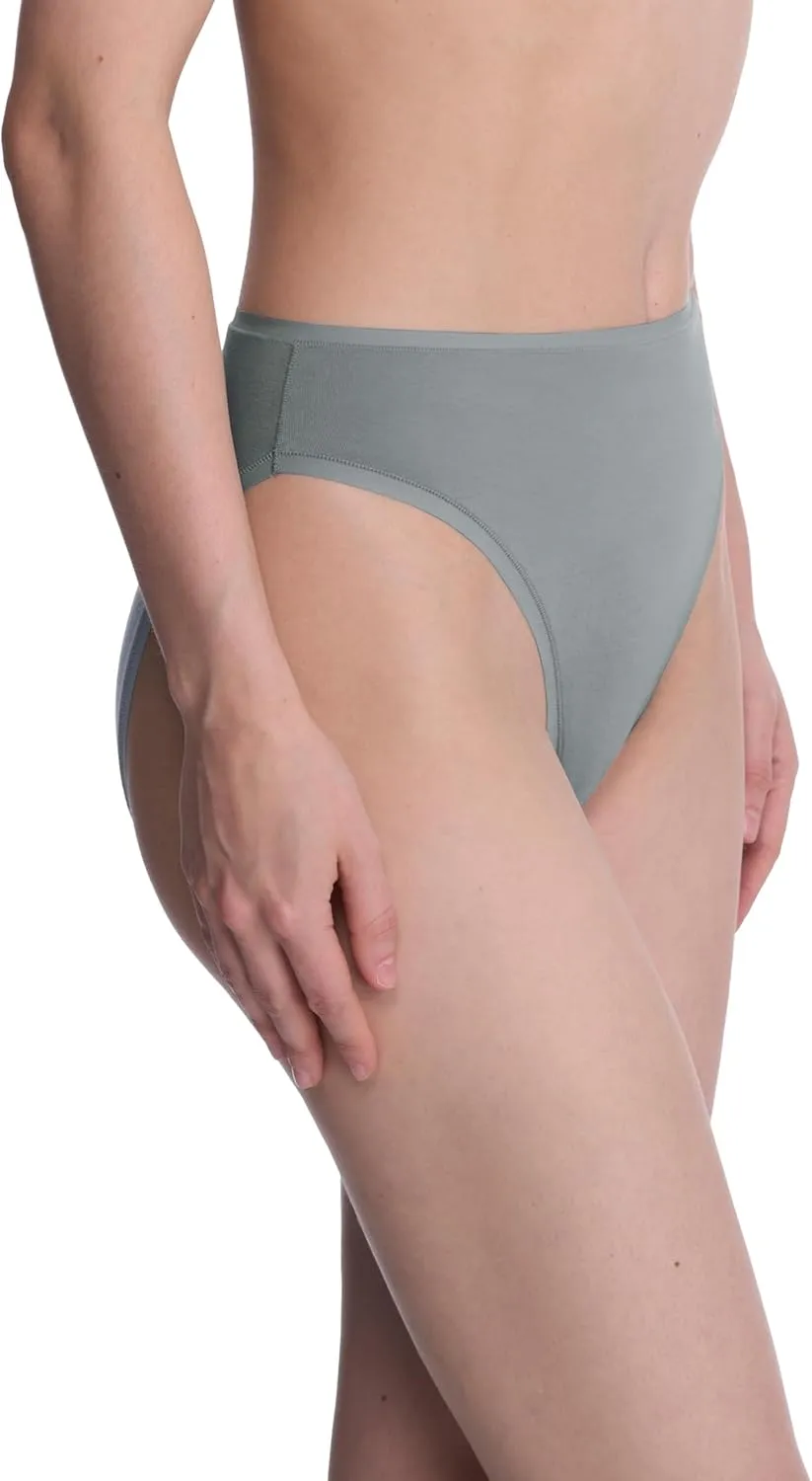 Natori Women's Bliss Bare Cotton High Cut Brief