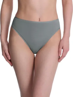 Natori Women's Bliss Bare Cotton High Cut Brief