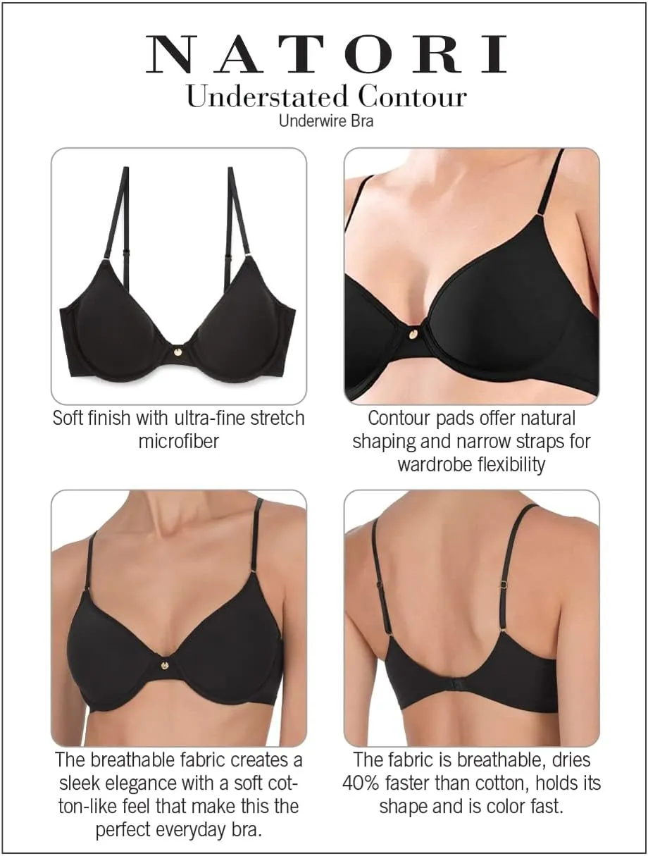 Natori Women's Understated Contour Underwire T-Shirt Bra 132025