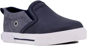 Nautica Kid's Slip-On Casual Shoe Athletic Sneaker - Youth-Toddler Akeley | Boy - Girl | (Big Kid/Little Kid/Toddler)