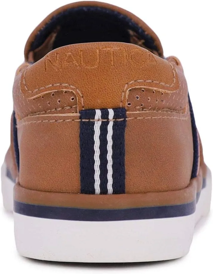 Nautica Kid's Slip-On Casual Shoe Athletic Sneaker - Youth-Toddler Akeley | Boy - Girl | (Big Kid/Little Kid/Toddler)