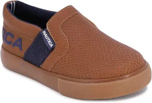 Nautica Kid's Slip-On Casual Shoe Athletic Sneaker - Youth-Toddler Akeley | Boy - Girl | (Big Kid/Little Kid/Toddler)