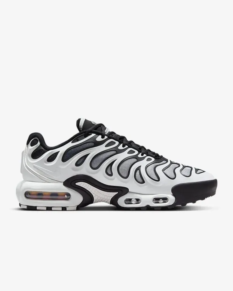 Nike Air Max Plus Drift “ Summit White/Metallic Silver/Black”