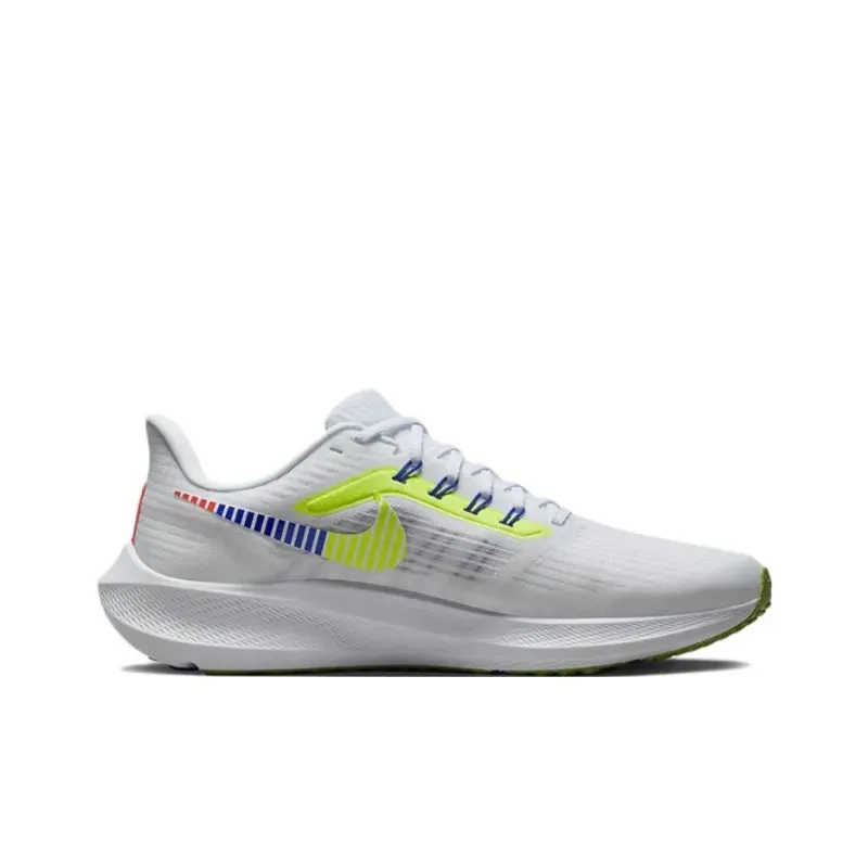 Nike Air Zoom Pegasus 39 Prm White Volt Racer Blue